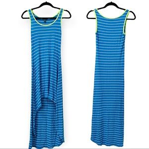 Aqua High Low Dress